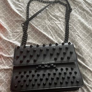 Foley + corinna bag. black bag. medium size